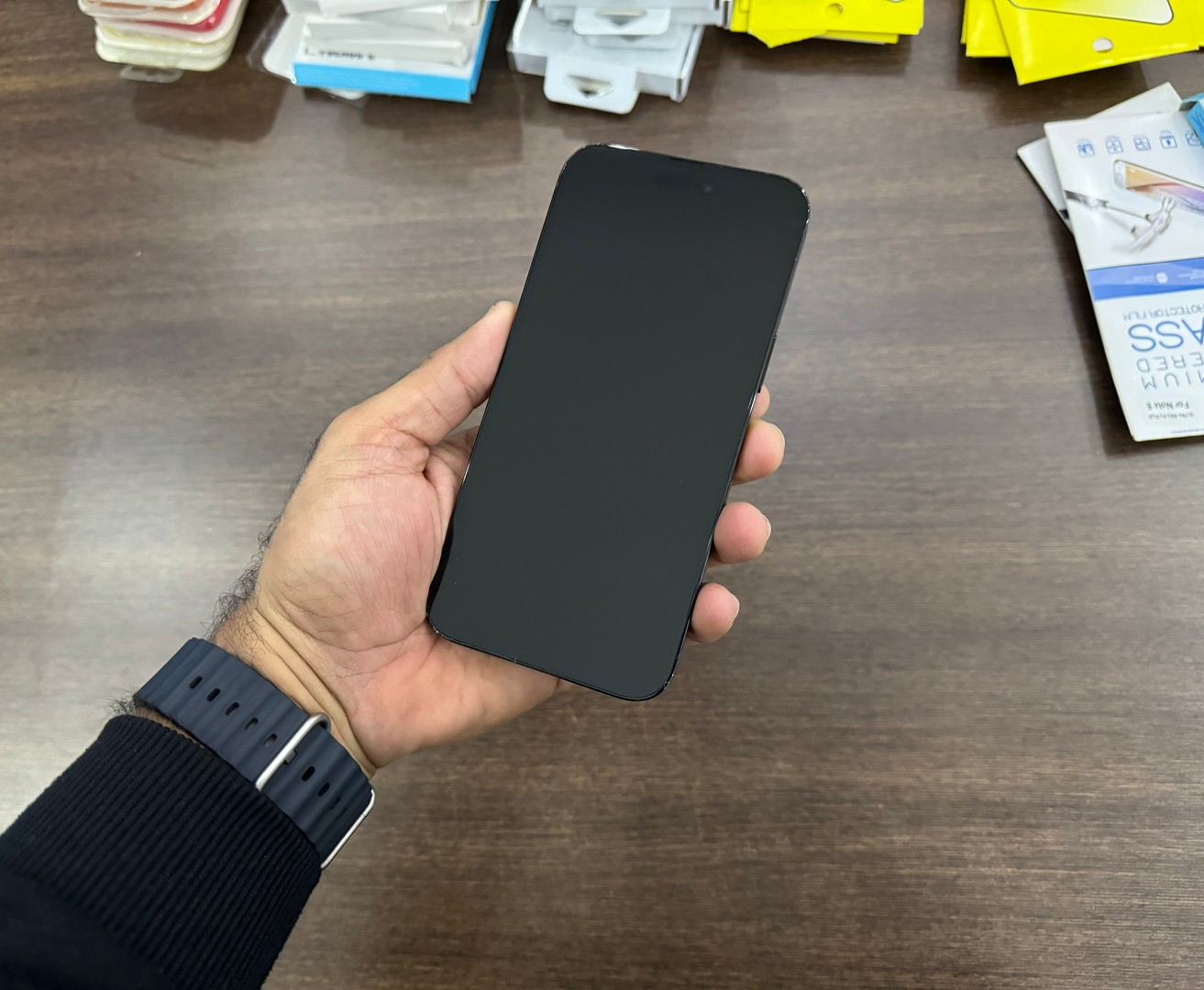 celulares y tabletas - Vendo iPhone 14 Pro Max 256GB Black Como Nuevo, Desbloqueado, Garantía,$ 58,000 1