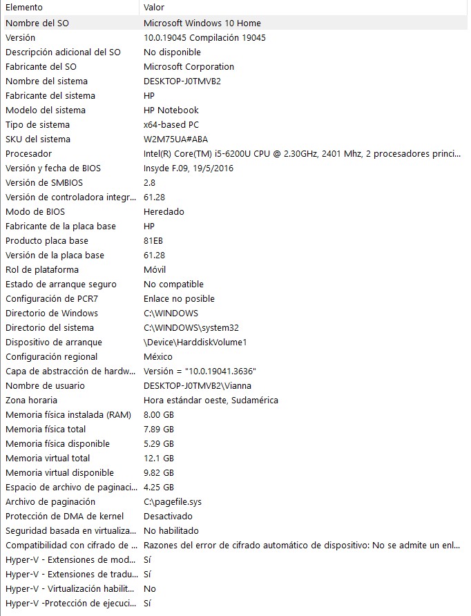 computadoras y laptops - Laptop HP - 15 pulgadas 8