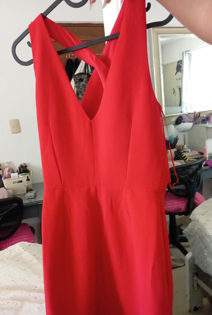 ropa para mujer - vestido rojo de mujer 