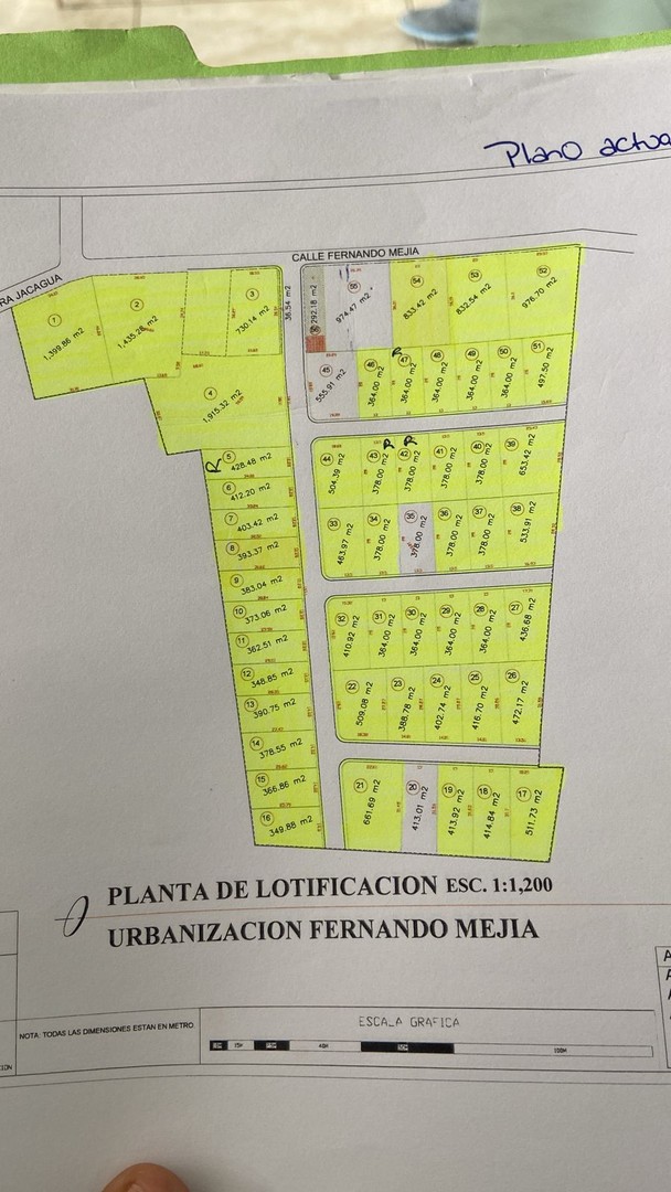 solares y terrenos - Proyecto Urbanización Fernando Mejía 1