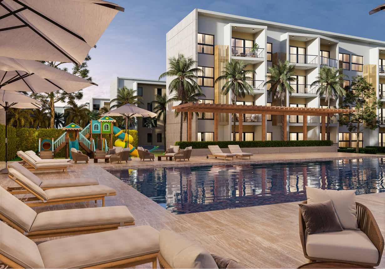 apartamentos - Proyecto de apartamentos en venta de 1,2 y 3 habitaciones ubicado en Punta Cana 5