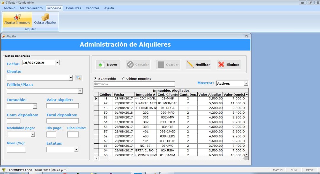 servicios profesionales - Programa - Software para administrar condominios, casas, locales comerciales