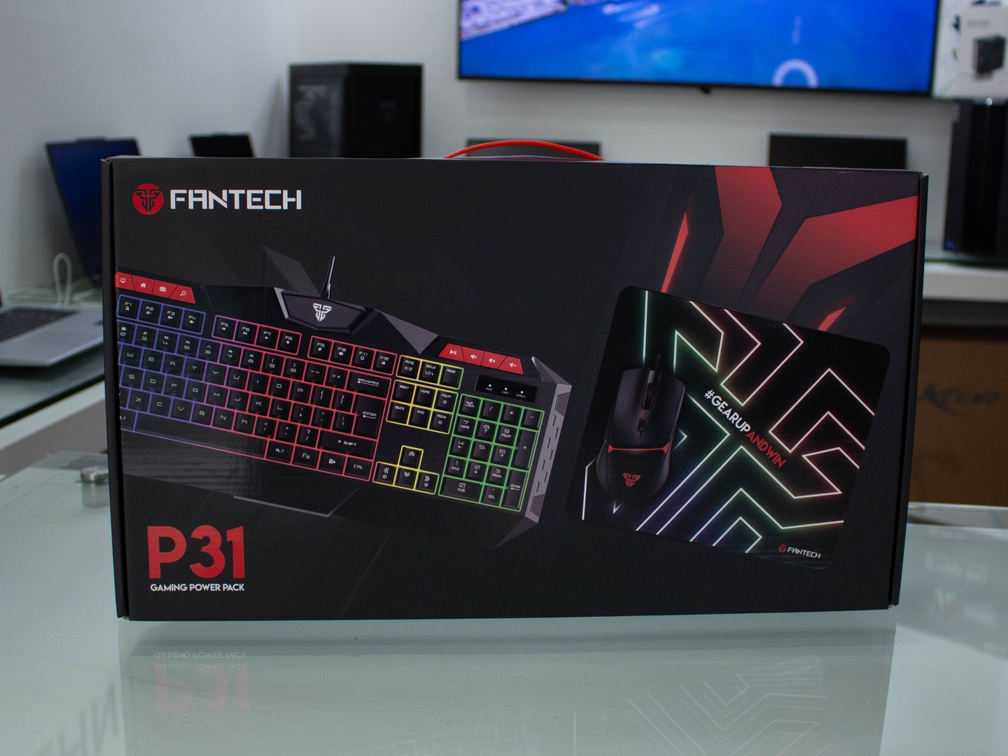 computadoras y laptops - Teclado Fantech Combo P31