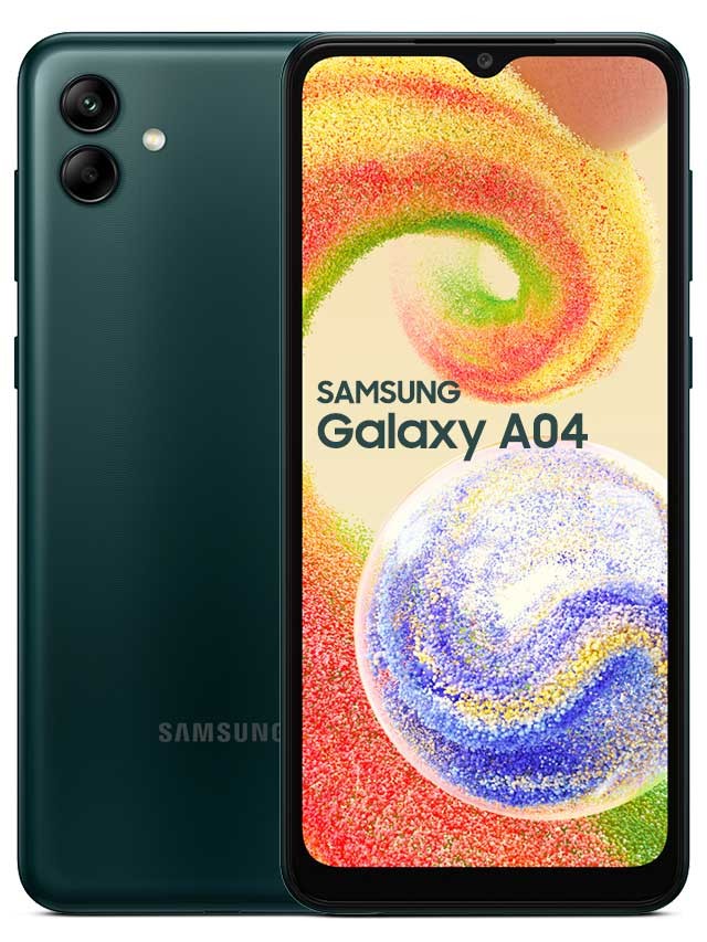 celulares y tabletas - Telefono Samsung Galaxy A04 de 64GB, desbloqueado para toda la compañia.