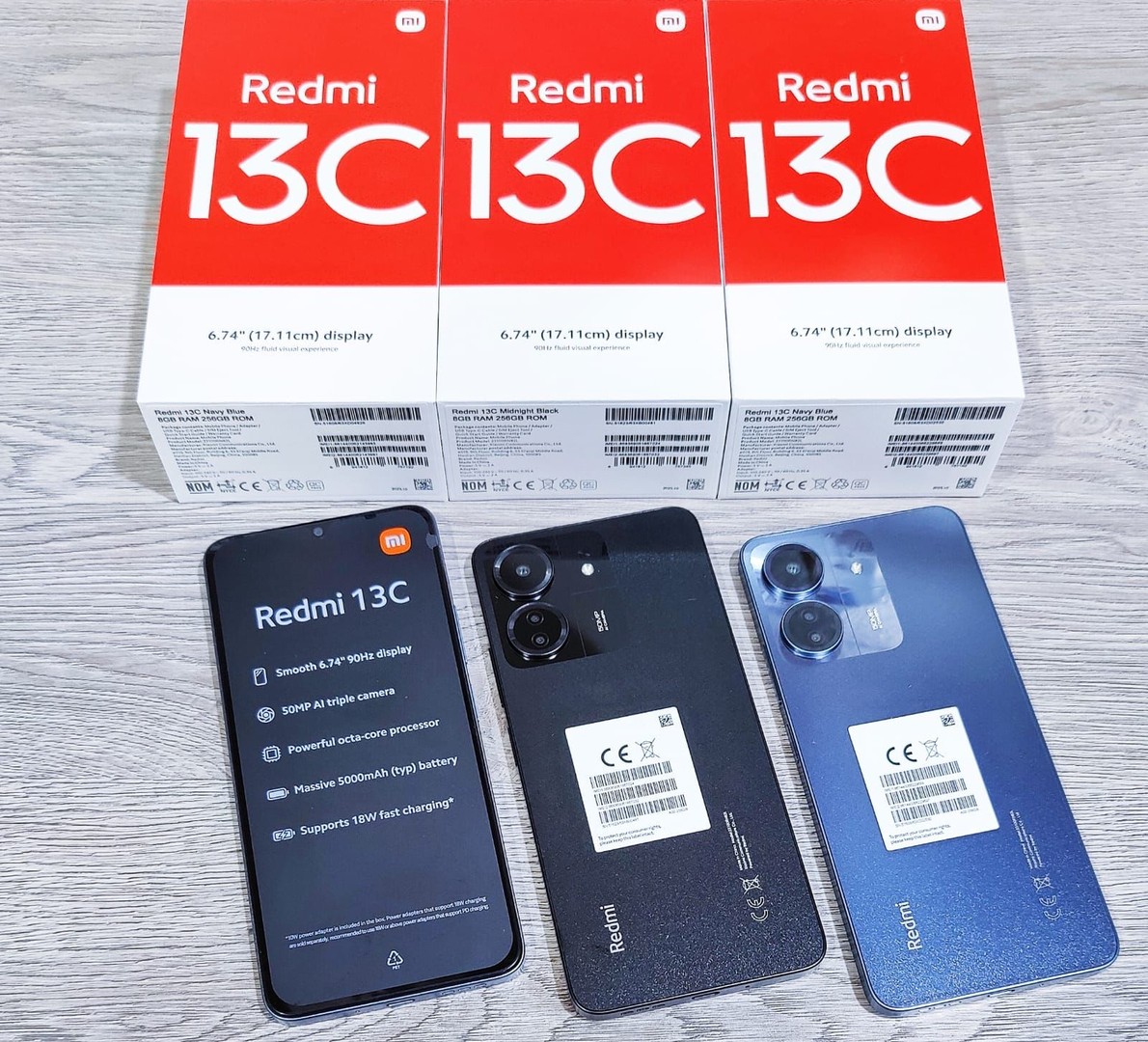 celulares y tabletas - REDMI 13C 256GB 8GB RAM NUEVO DE CAJA #nuevo
