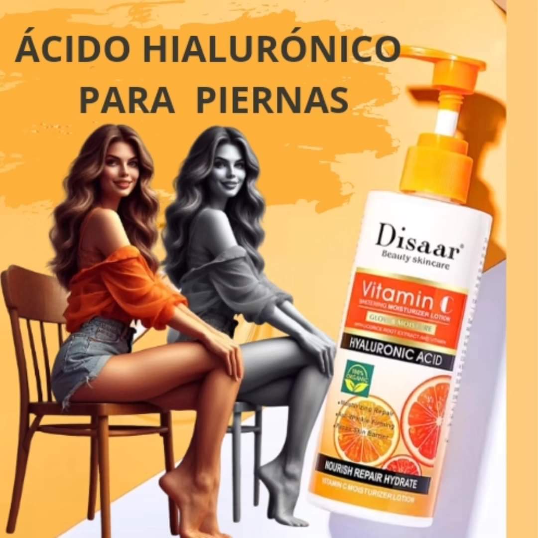 salud y belleza - Loción Corporal con Ácido hialurónico y vitamina C