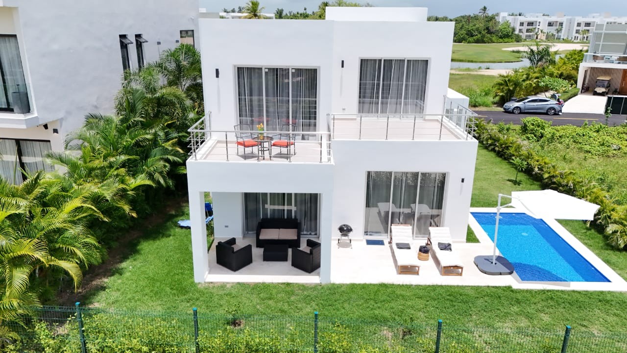 casas vacacionales y villas - vendo villa en la romana 4