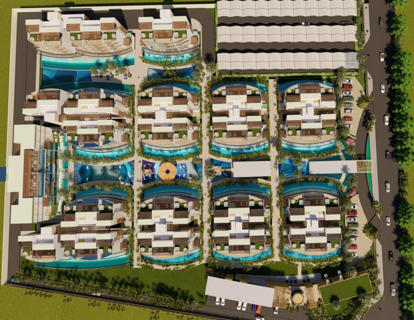 apartamentos - Proyecto de 240 unidades, de 1 y 2 habitaciones. 
Down Town de Punta Cana.  4