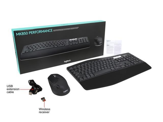 computadoras y laptops - TECLADO MOUSE LOGITECH MK850 PERFORMANCE WIRELESS COMBO INGLES (ENG) BLUETOOTH Y