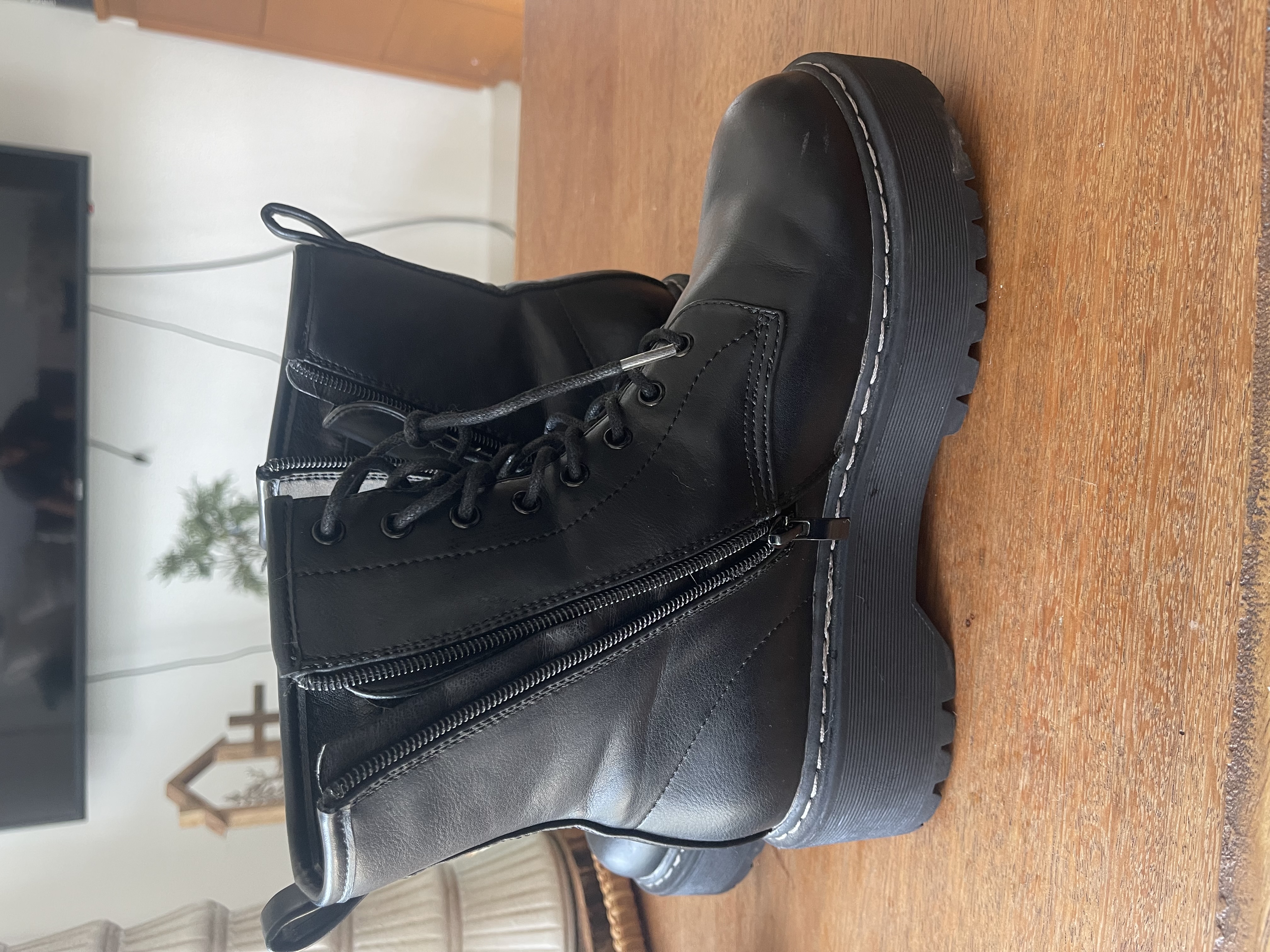 zapatos para mujer - Botas Steve Madden Bettyy Negras size 9 8