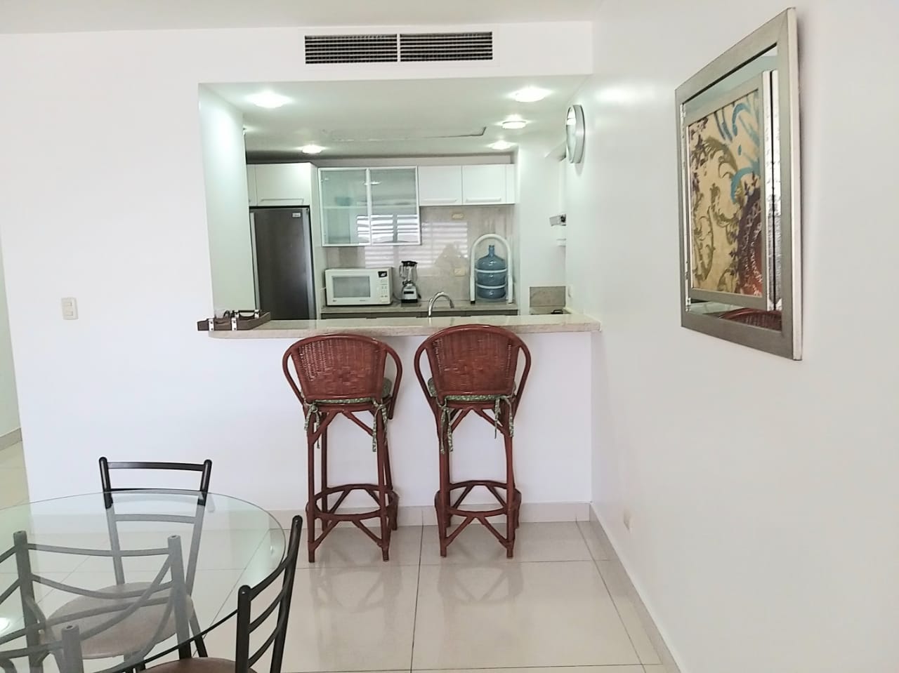 apartamentos - Apartamento 2Hab Amueblado Piso Alto Acogedor,Naco 2