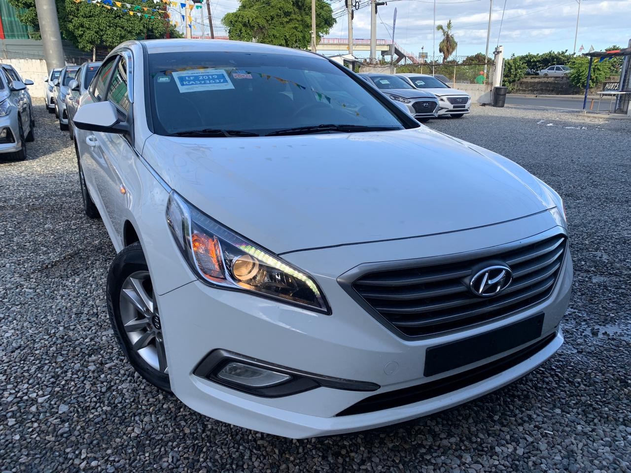 carros - HYUNDAI SONATA LF 2019 BLANCO 1