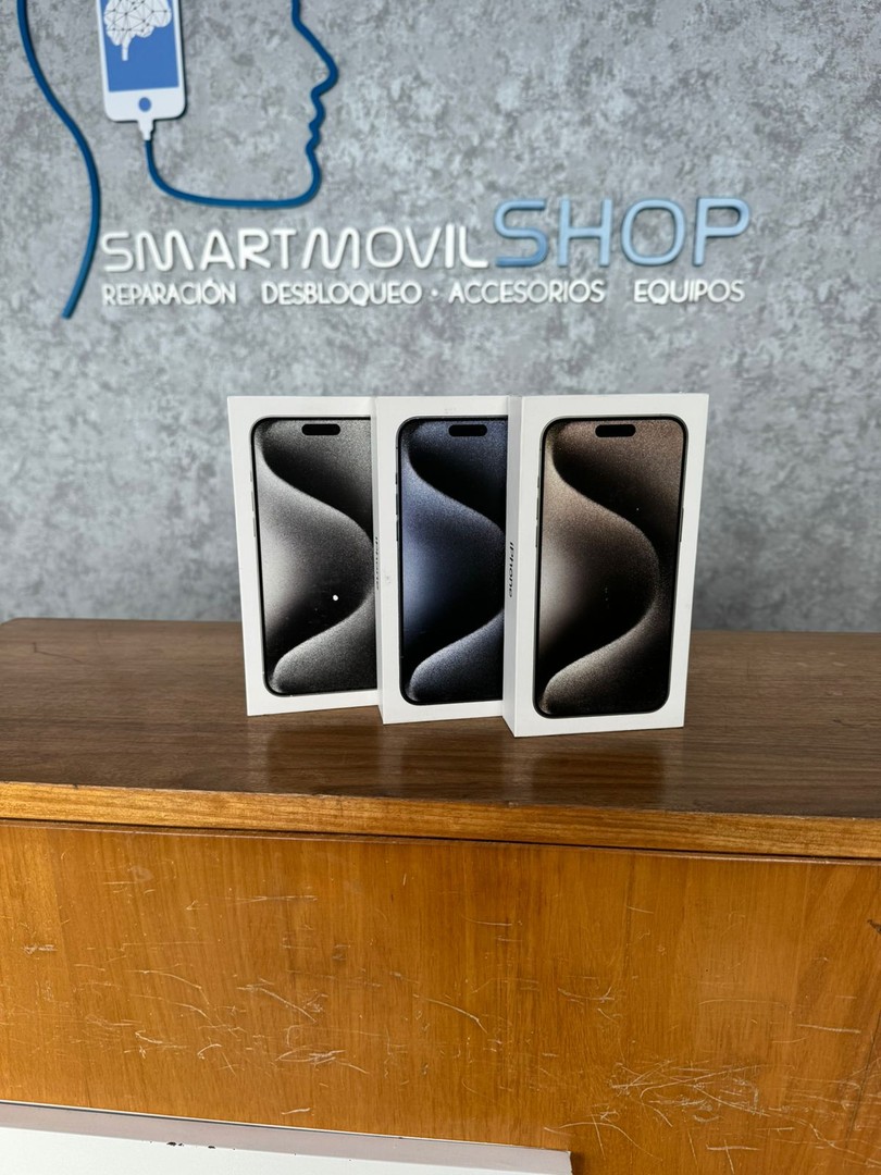 celulares y tabletas - IPHONE 15 Pro Max 256GB Factory Nuevo Sellado (Somos Tienda)