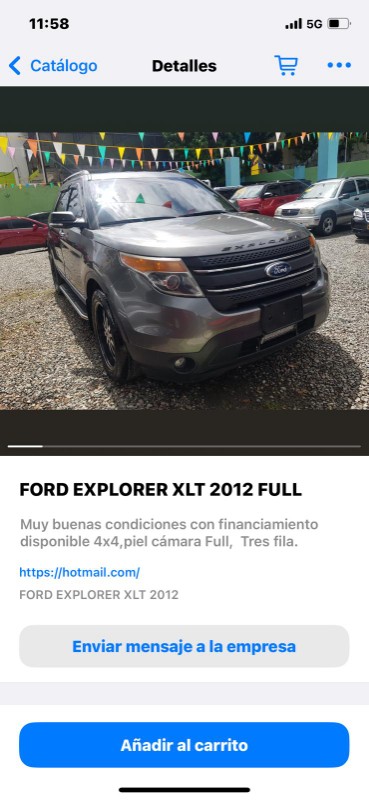 jeepetas y camionetas - FORD EXPLORER AWD  2011