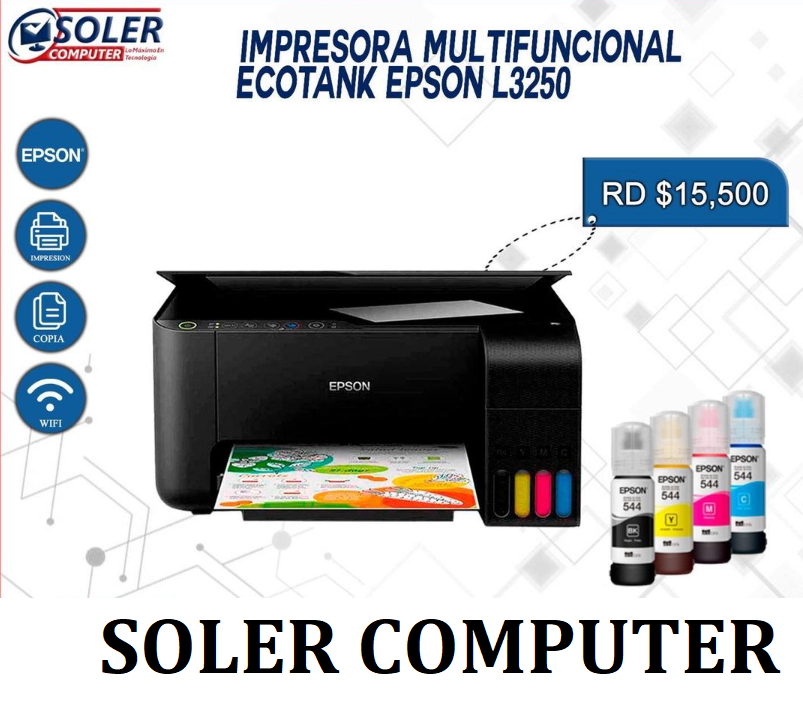 impresoras y scanners - Impresora Multifuncional EPSON Ecotank L3250 0