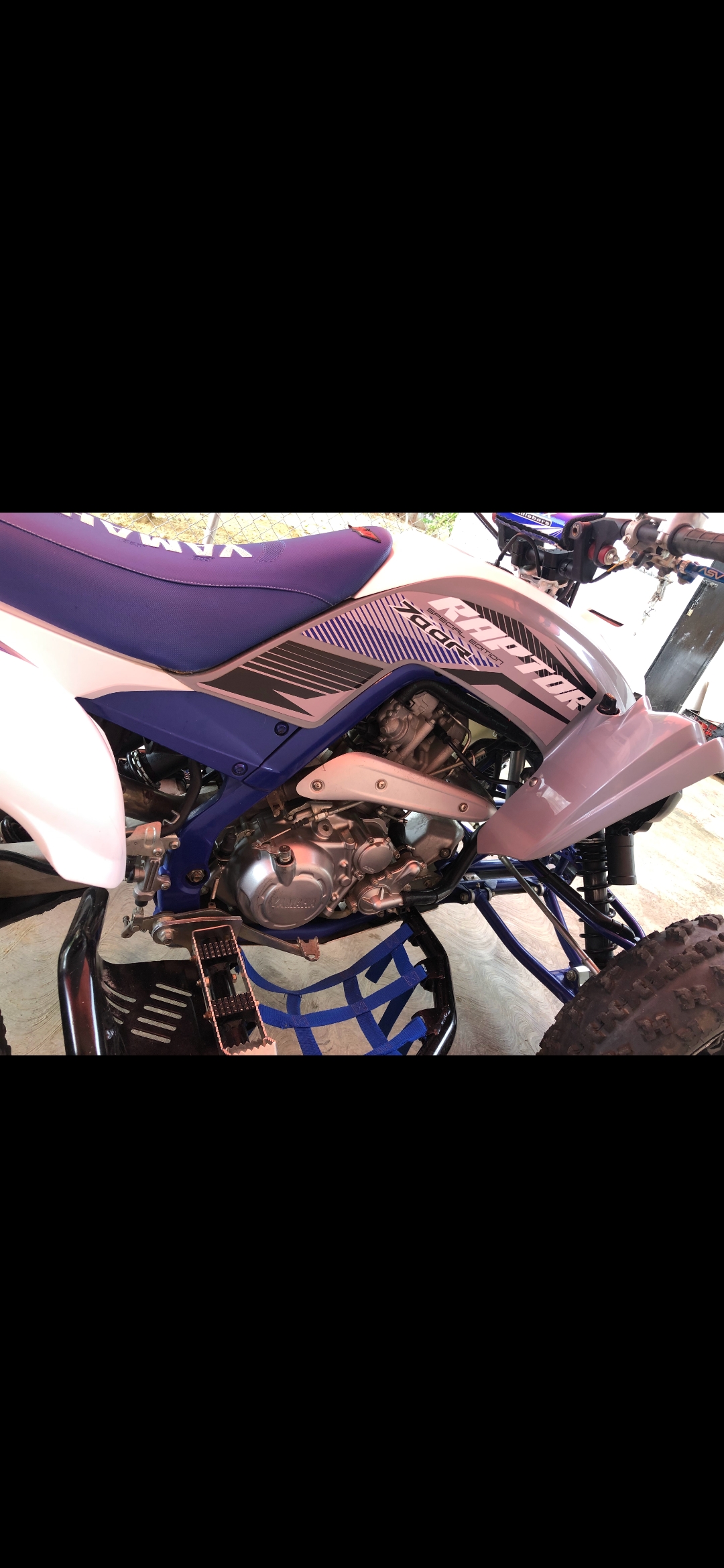 vehiculos recreativos - Yamaha Raptor 700 Blanco excelentes condiciones 4