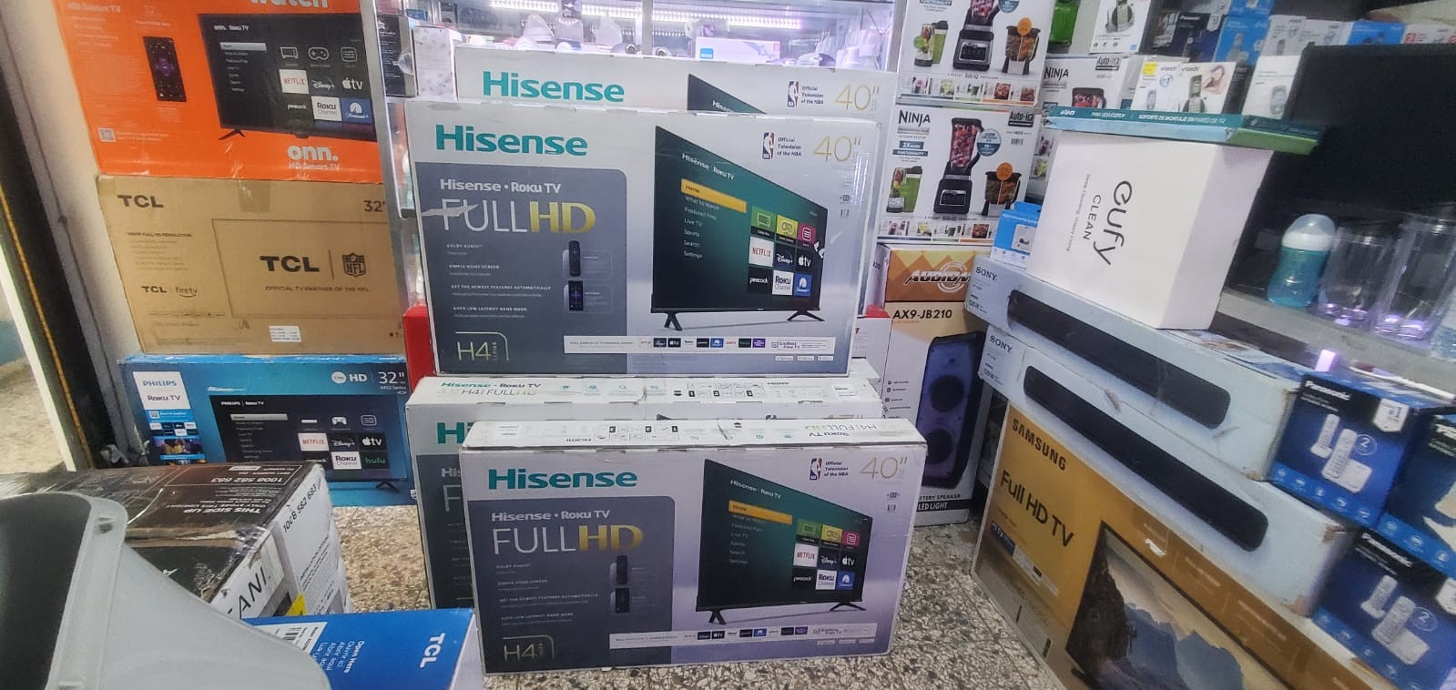 tv - TELEVISOR HISENSE 40 PULGADAS SMART TV LED ROKU