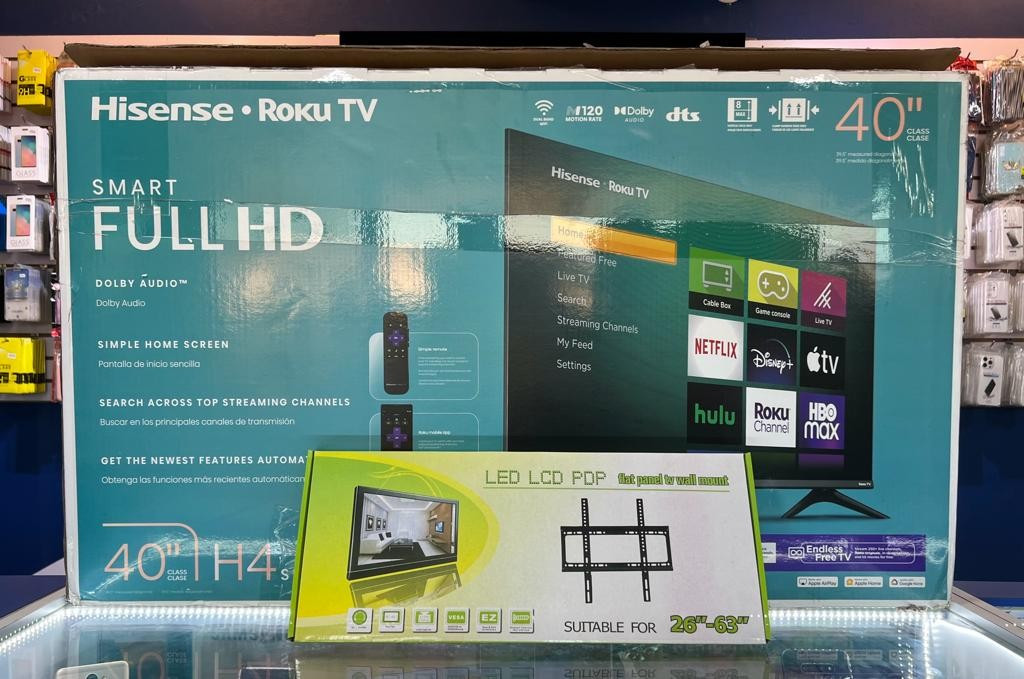 tv - SMART TV HISENSE DE 40 PULGADA ROKU FULL HD #OFERTAS  0