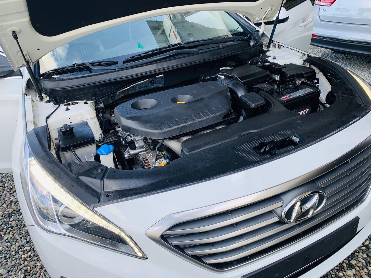 carros - HYUNDAI SONATA LF 2019 BLANCO 2