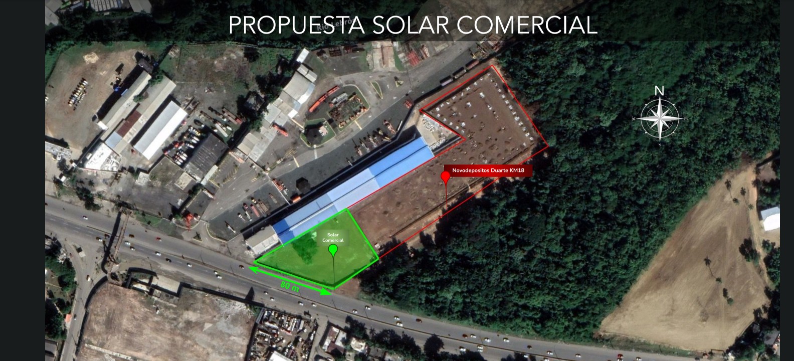 solares y terrenos - Solar en Alquiler 4,200 metros | Autopista Duarte KM18