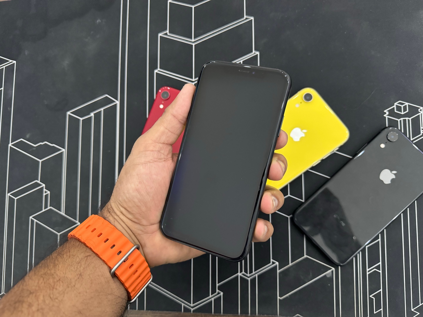 celulares y tabletas - iPhone XR 64GB Negro Usado Como Nuevo, Desbloqueado,  | TIENDA!! 1