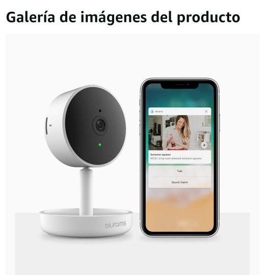 camaras y audio - Cámara WiFi inalámbrica Blurams 1080 P