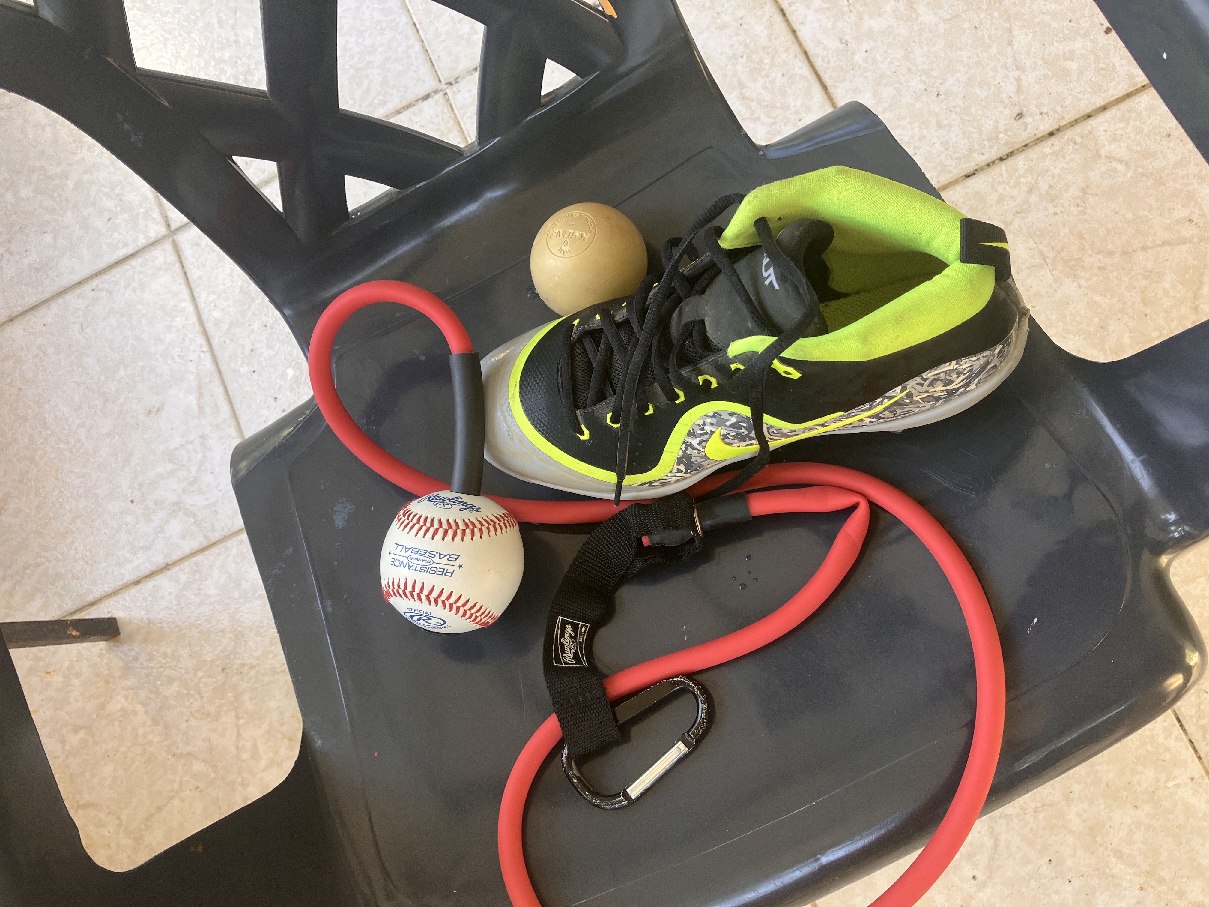 deportes - Liga Rawlings, Gancho de NiKe Más pelota 