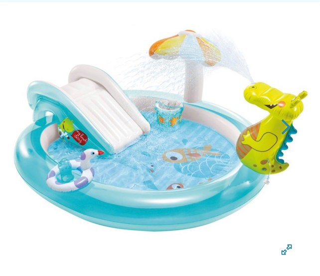 juguetes - Piscina con tobogán para niños Nueva 