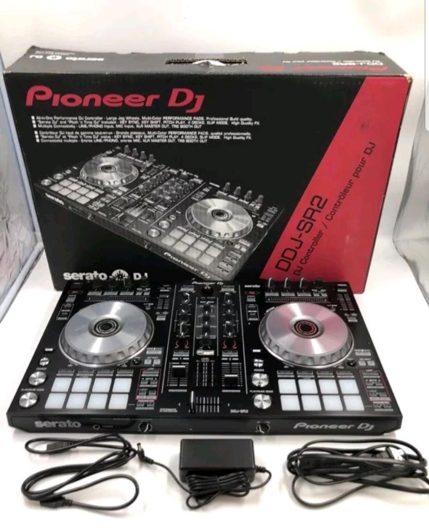 instrumentos musicales - Platos DJ Pioneer DDJ*SR1 SERATO samsiph xs pronote yamasmart led s1s2clean fabr 1