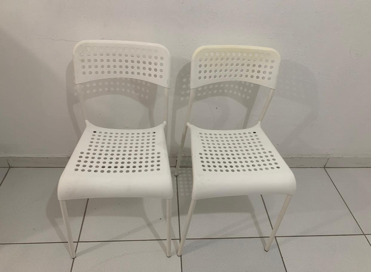 muebles y colchones - sillas adquiridas en  ikea de oportunidad 