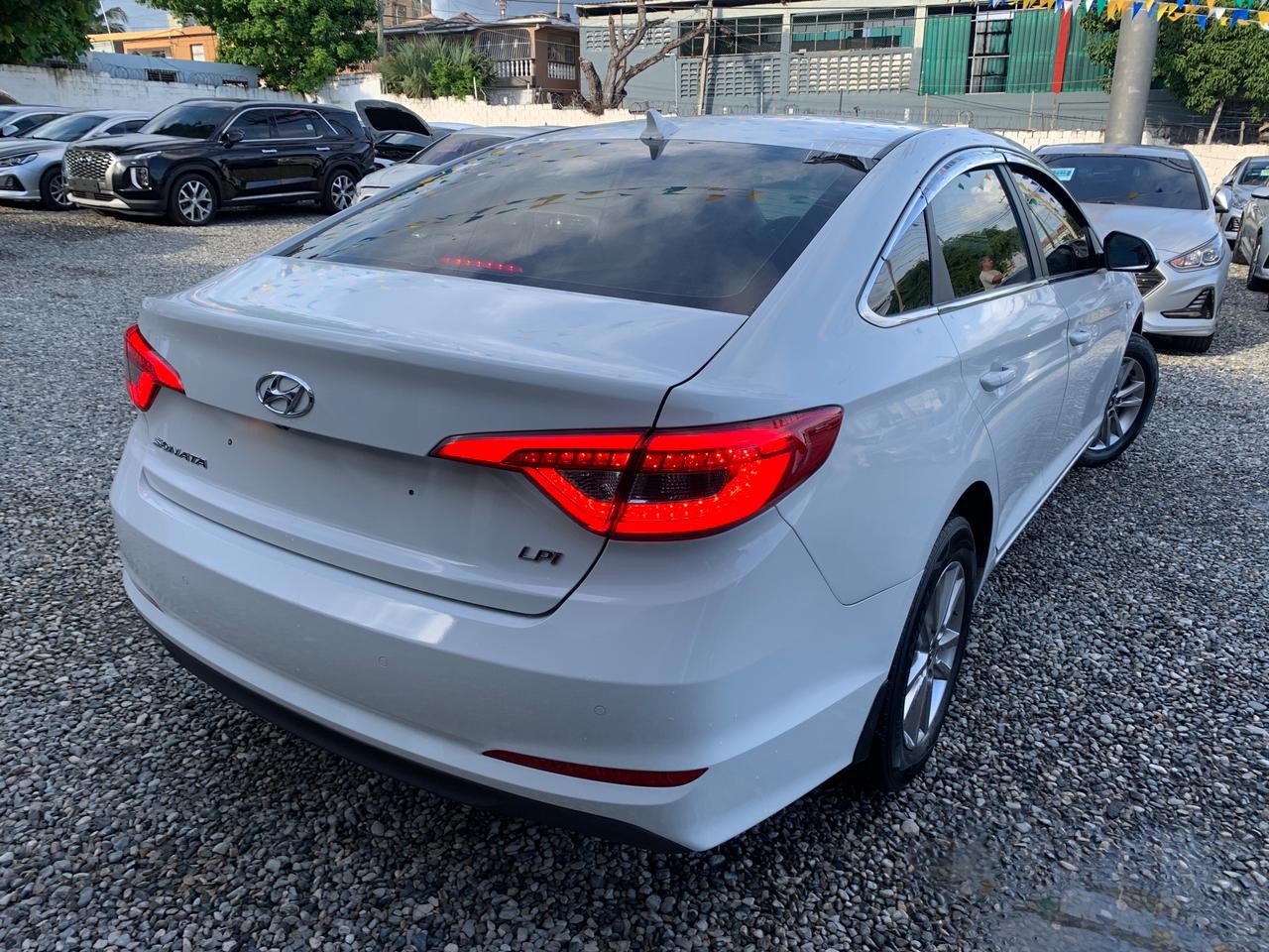 carros - HYUNDAI SONATA LF 2019 BLANCO 4