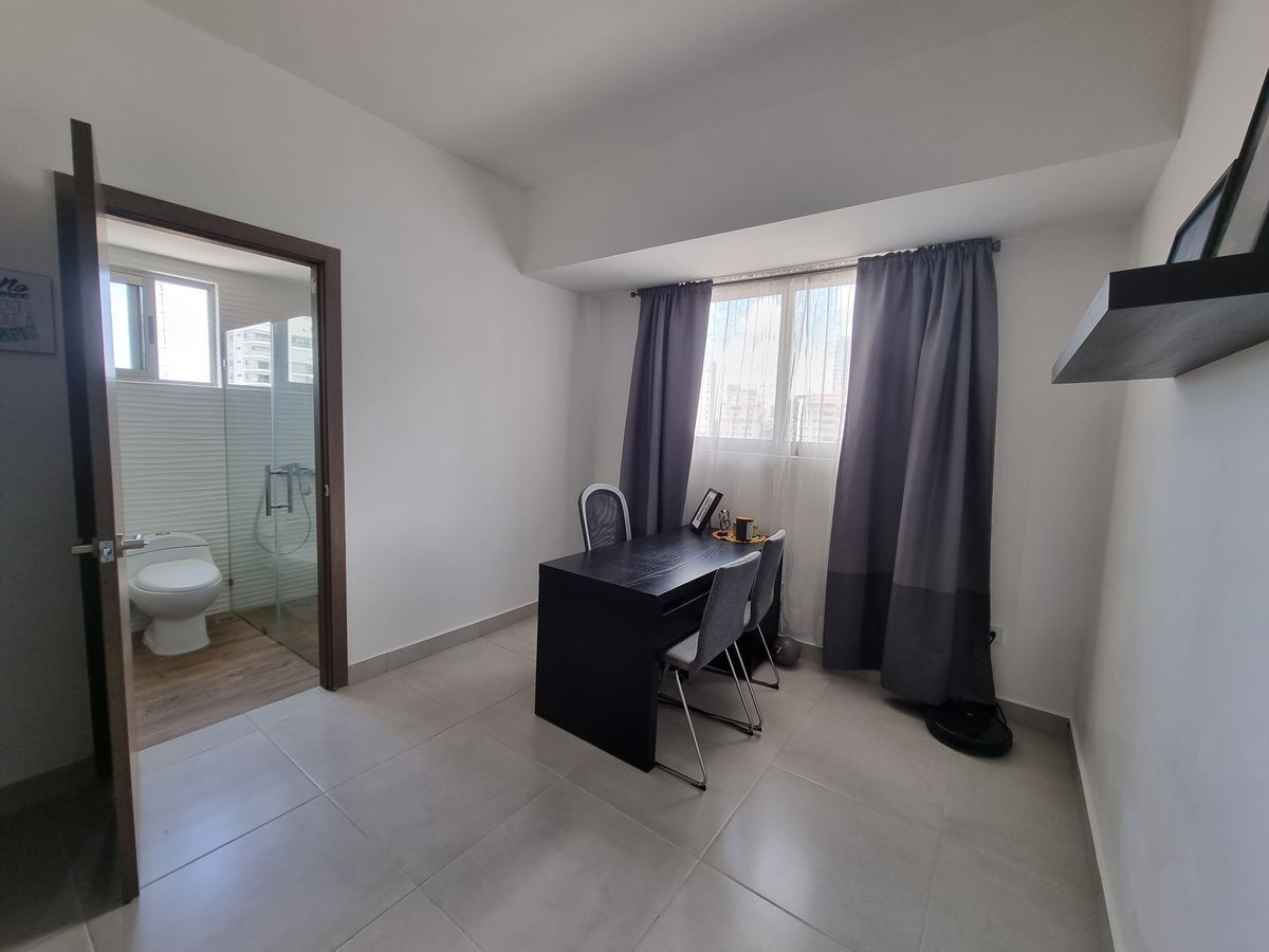 apartamentos - Apartamento 3Hab Amueblado Moderno c/Area Social, Jacuzzi, Playground y Lobby  9