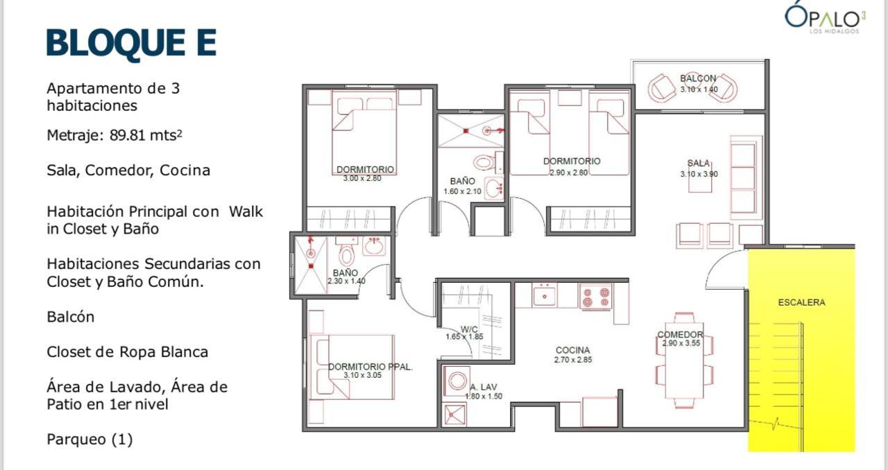 apartamentos - Disponible 1er y 3er piso de 3 hab + 1 Parqueo a estrenar en el KM14 AUT DUARTE 2