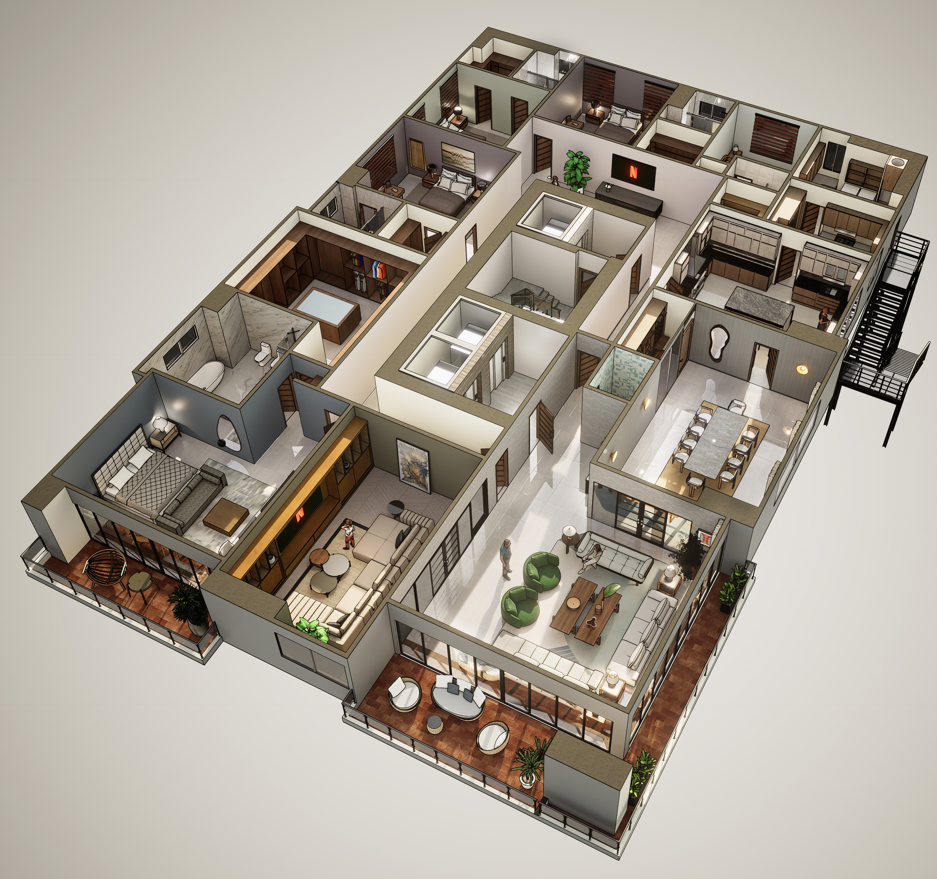 apartamentos - Vendo proyecto en la av. Anacaona SD 2