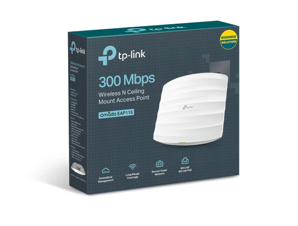 otros electronicos - ACCESS POINT TP-LINK, EAP115, AURANET, CON MONTURA