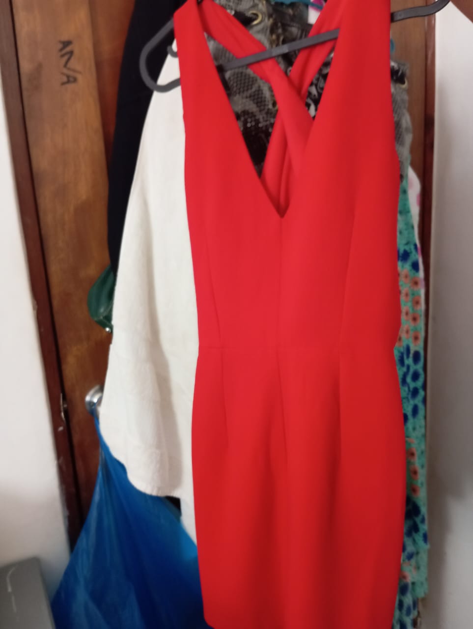 ropa para mujer - vestido rojo de mujer  2