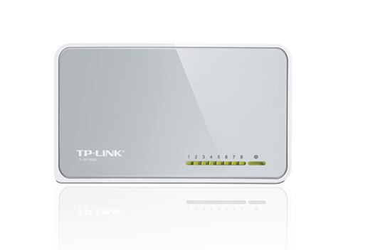 otros electronicos - Switch de escritorio TP-Link de 8 puertos  2