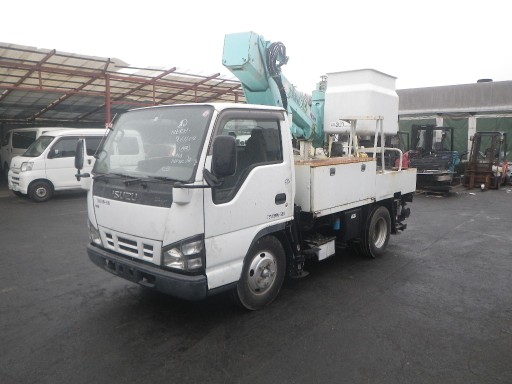 camiones y vehiculos pesados - Camión grúa canasto, brazo hidraulico, recién importado de Japón. 1