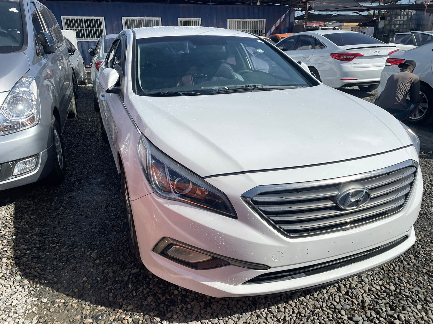 carros - HYUNDAI SONATA LF 2018 BLANCO 2