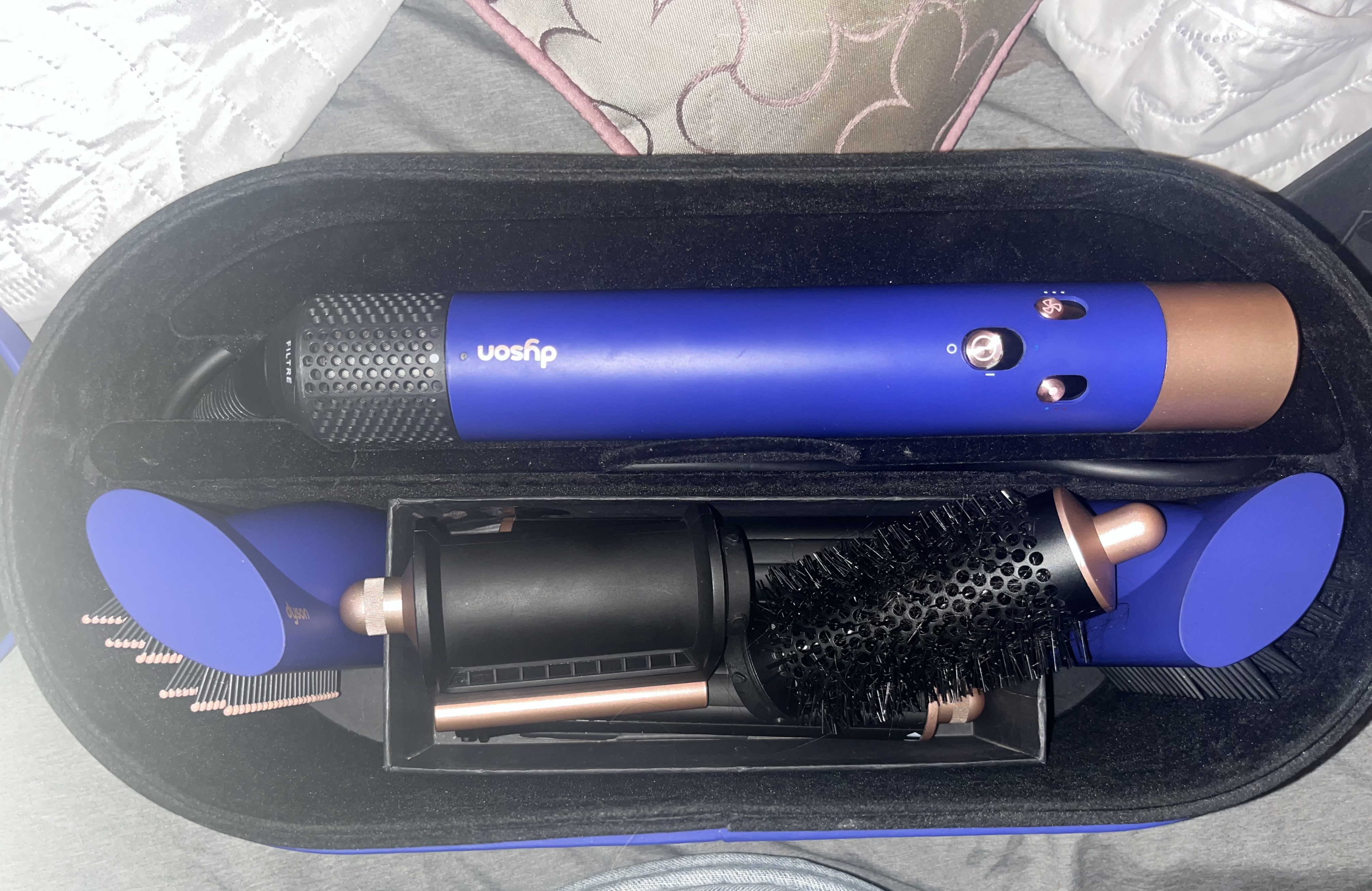 salud y belleza - Dyson Airwrap™ multi-styler Complete Long (Vinca blue) con Bolso de Viaje 2