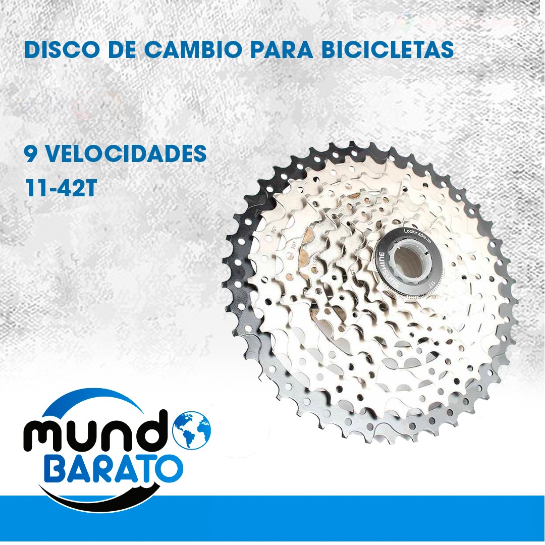 deportes - Cassette casette casete bicicleta SUNSHINE MTB bicicleta 9 velocidades 11-42T  0