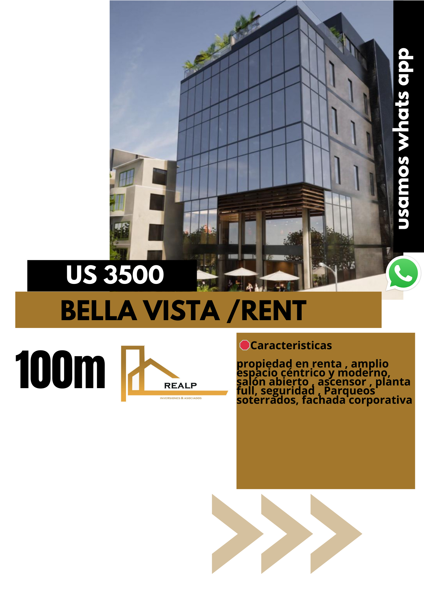 oficinas y locales comerciales - Local corporativo bella vista 