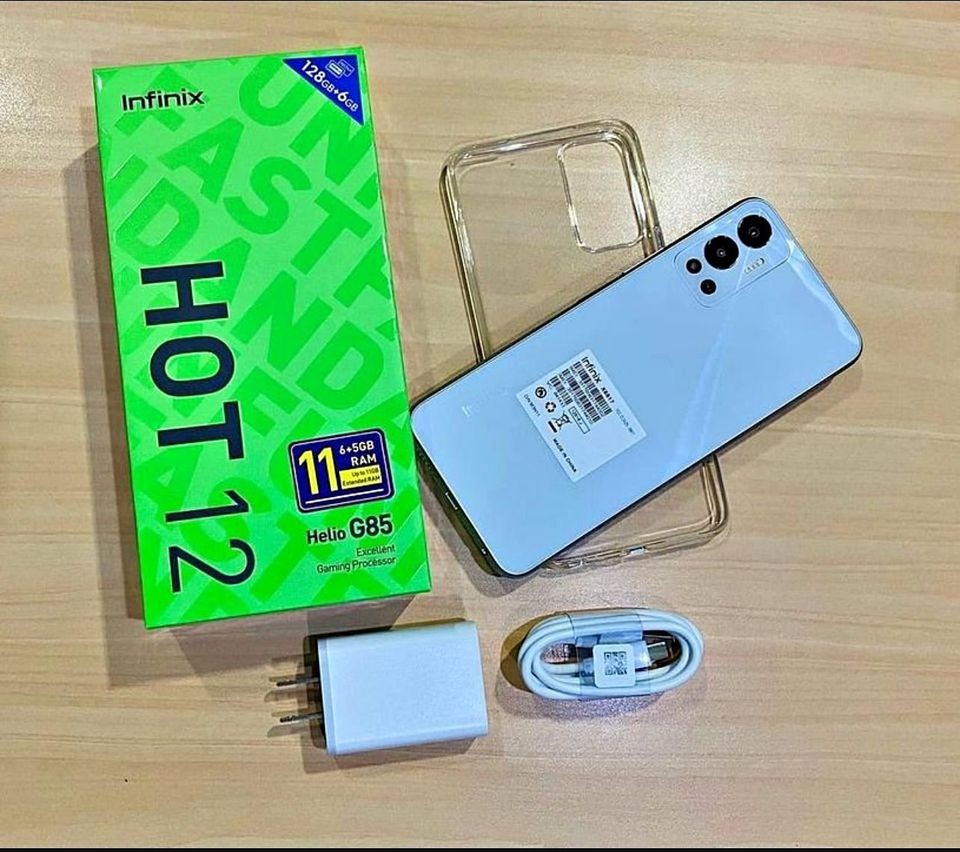 celulares y tabletas - INFINIX HOT 12 128GB 6GB RAM