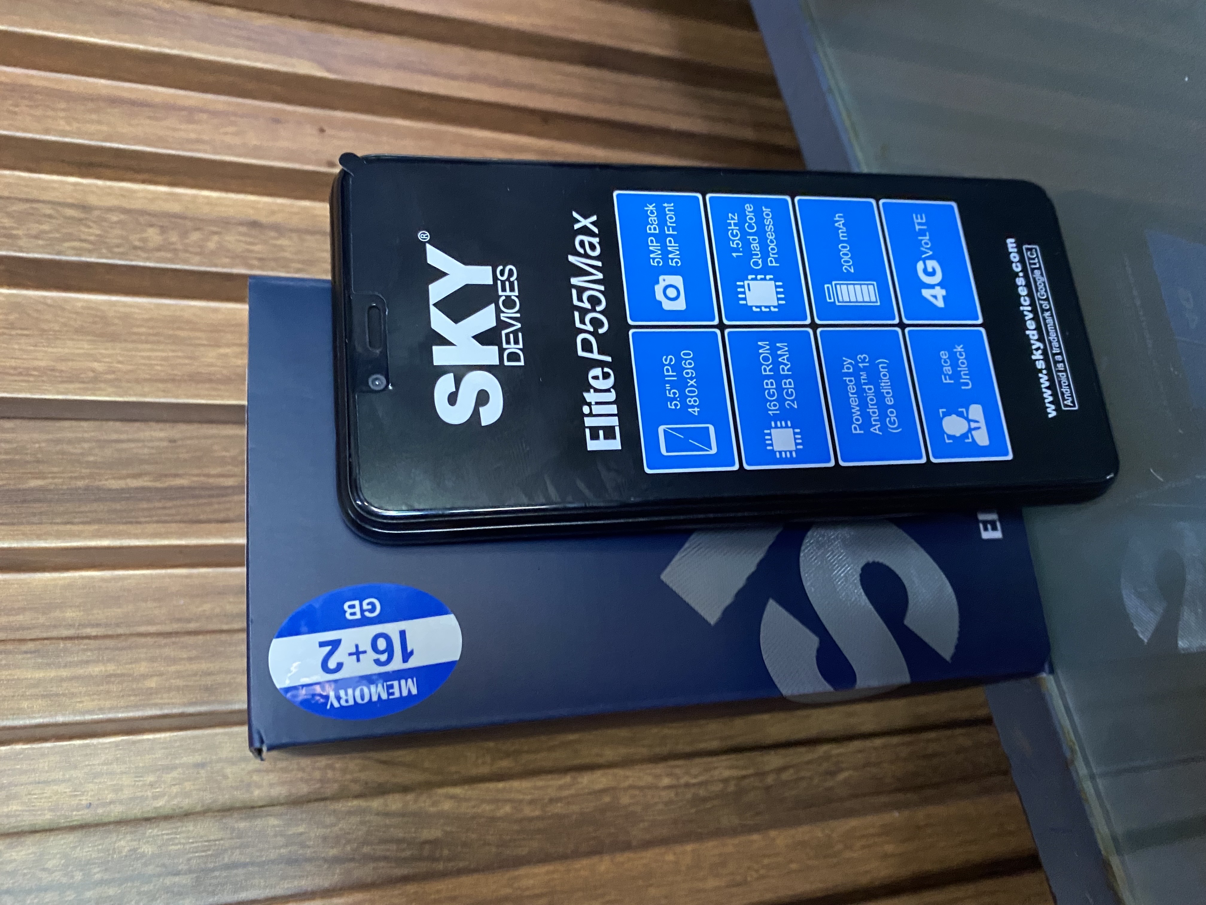 celulares y tabletas - SKY DIVICES P55 max 16GB  2