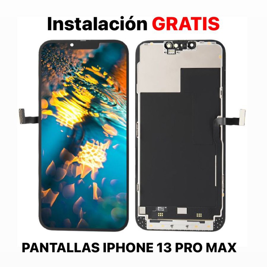 celulares y tabletas - Pantalla de iPhone 13 pro Max