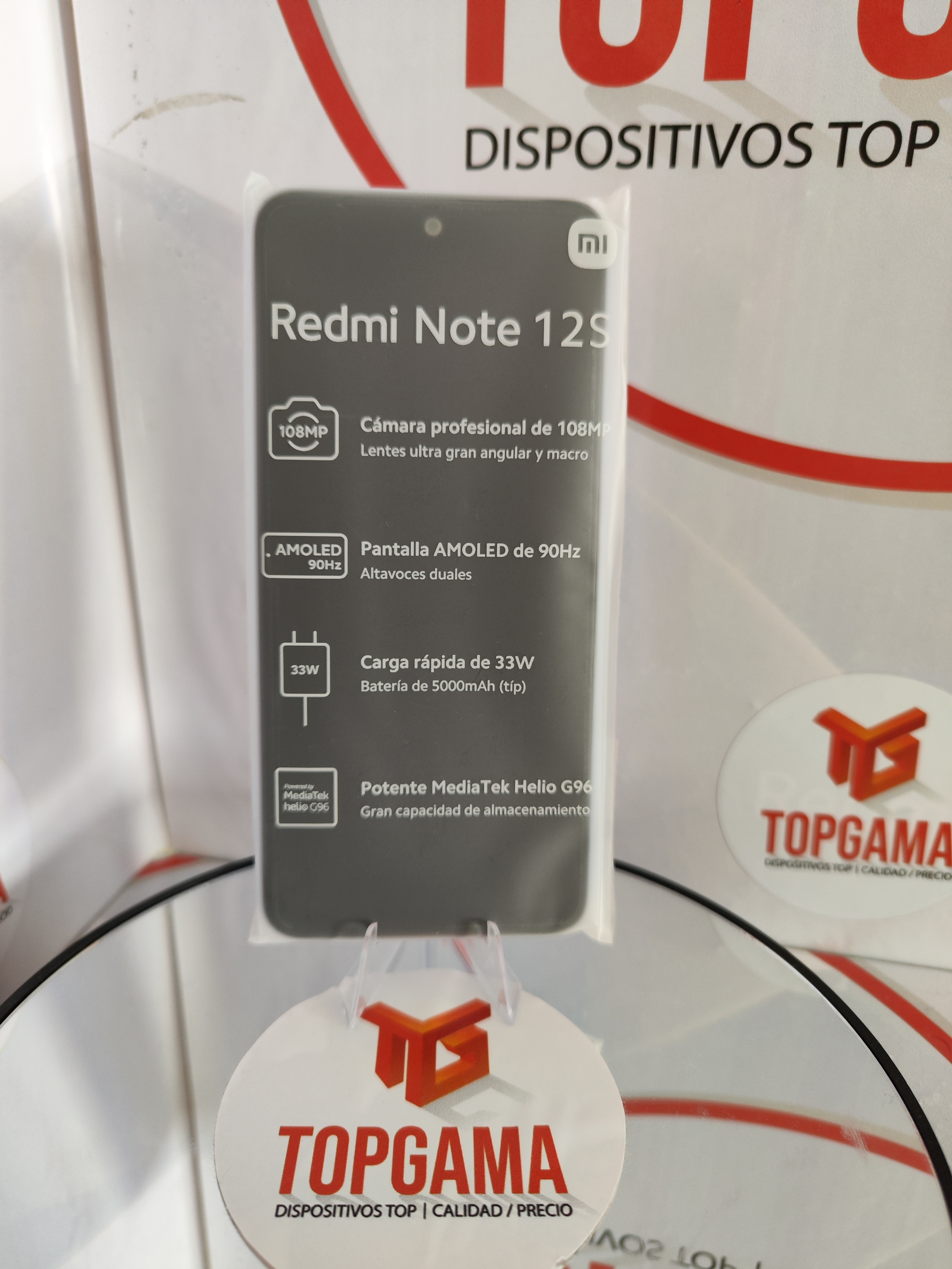 celulares y tabletas - REDMI NOTE 12S, 8GB RAM + 256GB ROM 7