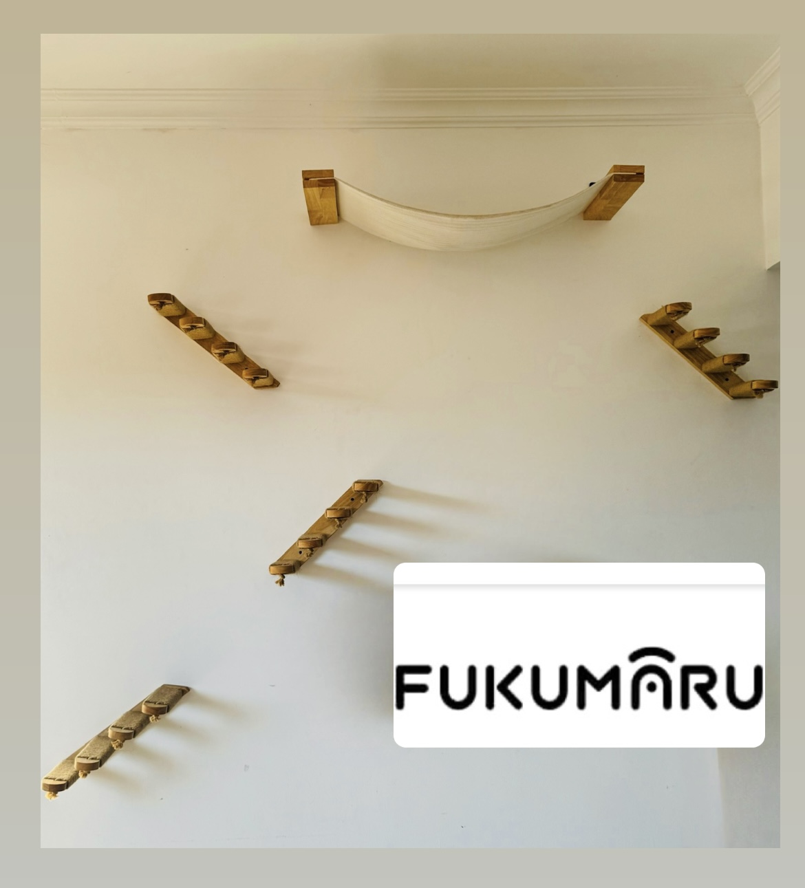 decoración y accesorios - Mueble de Pared para Gato Fukumaru – Como Nuevo 9