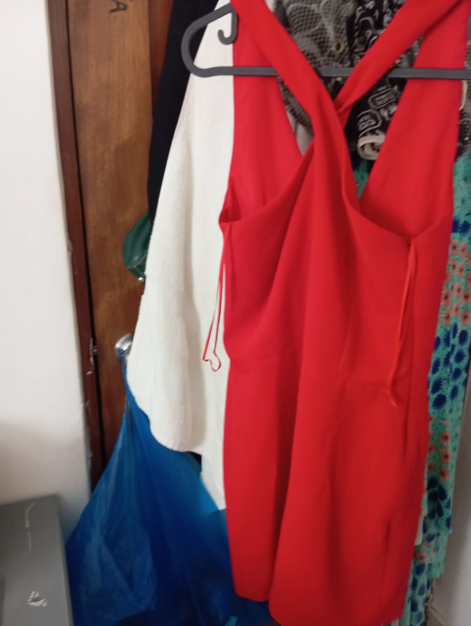 ropa para mujer - vestido rojo de mujer  3