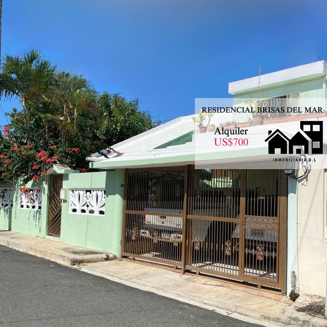 casas - Rento Casa Res. Acuario, Santo Domingo Este 