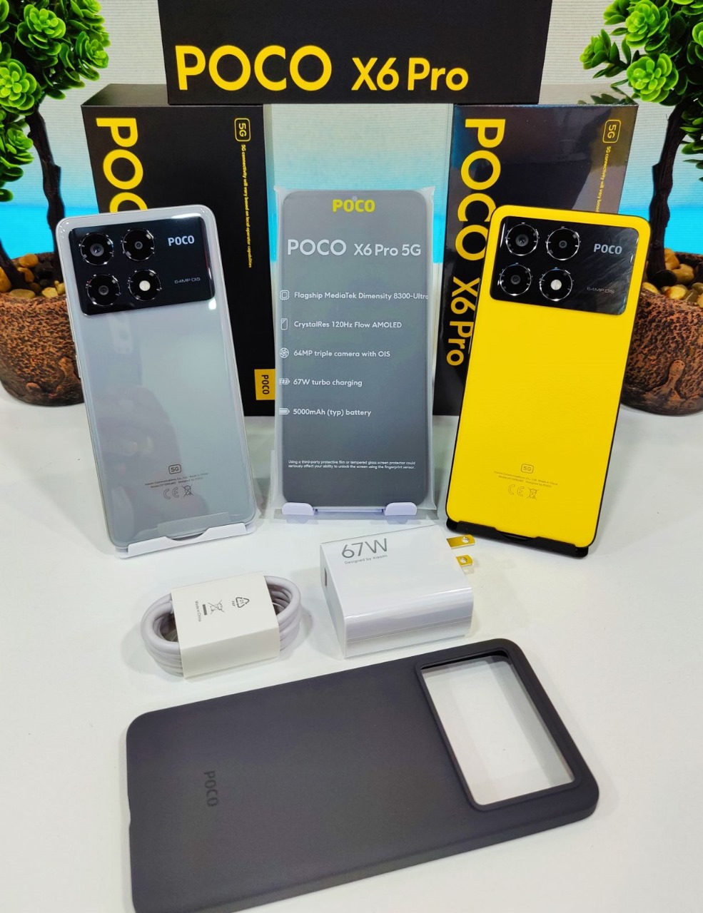 celulares y tabletas - XIAOMI POCO X6 PRO (512GB,12GB RAM) 0